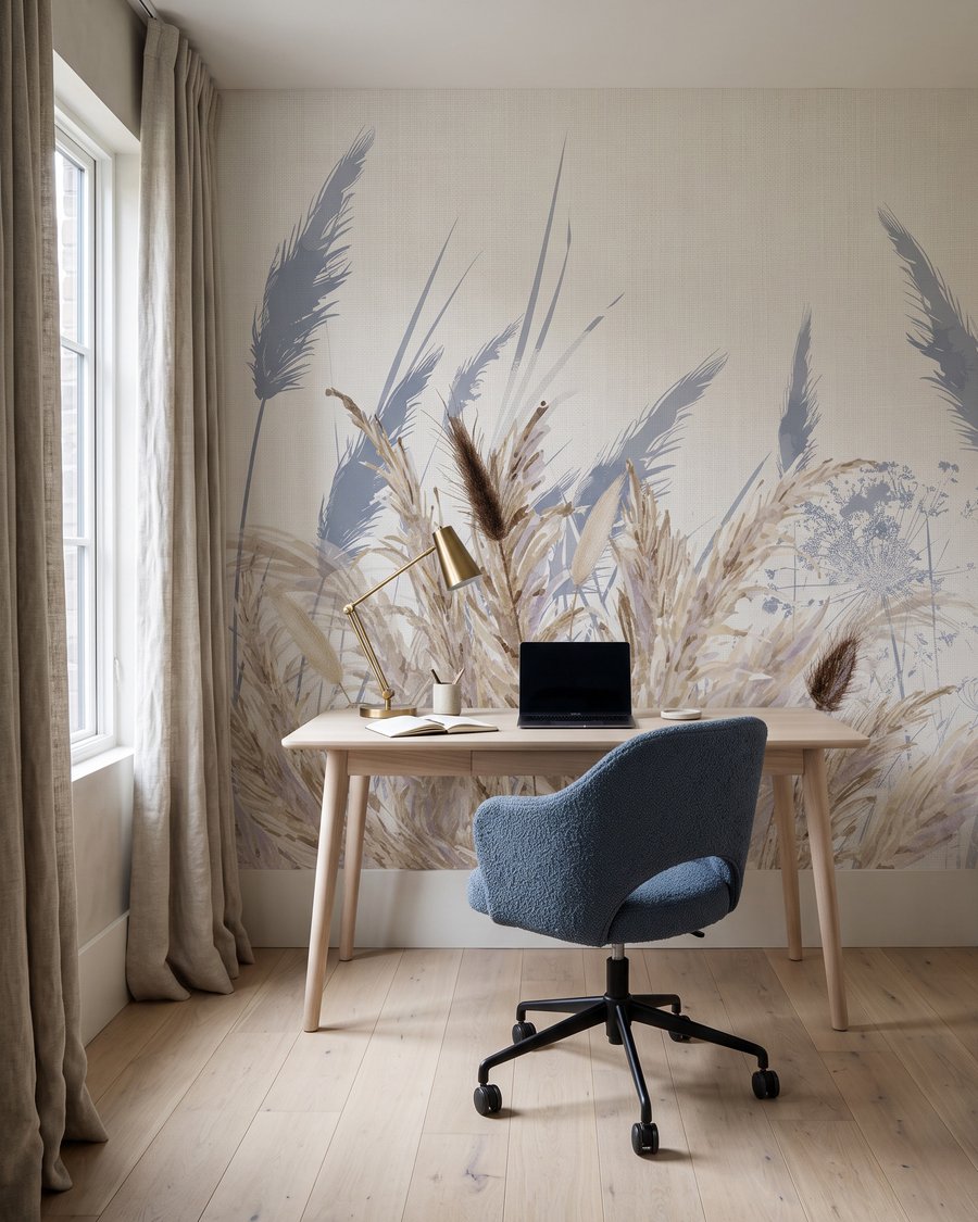 Erbe con ombre azzurre — ambiente 7