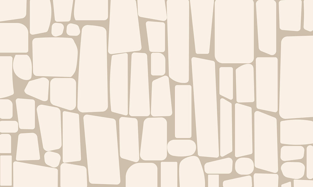 Mosaico di pietre — design completo