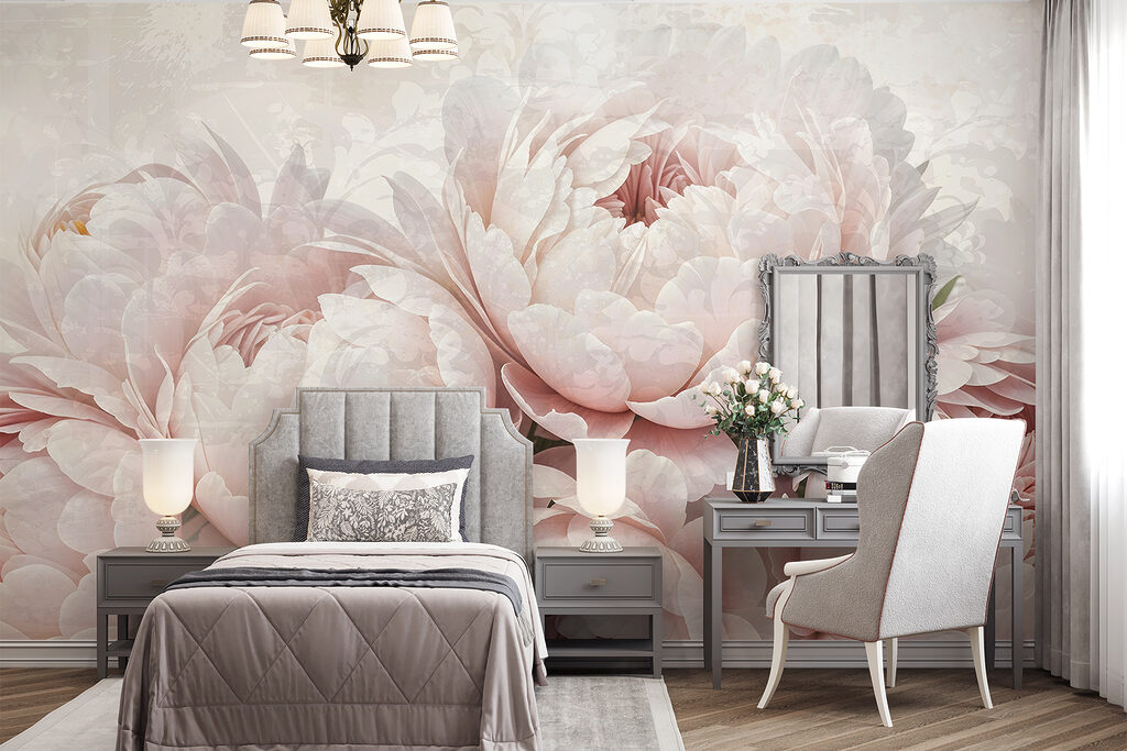 Peonie rosa pallido — ambiente 2
