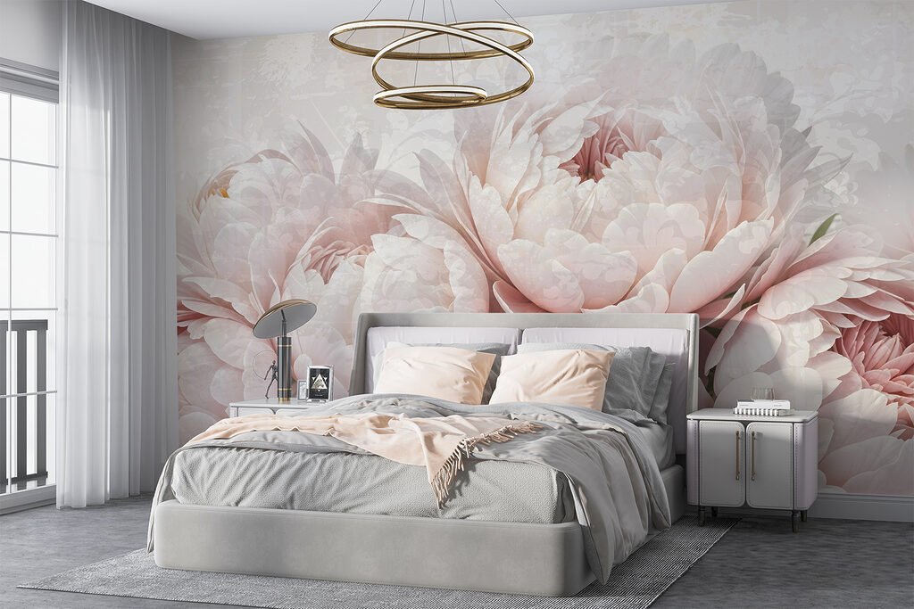 Peonie rosa pallido — ambiente 3