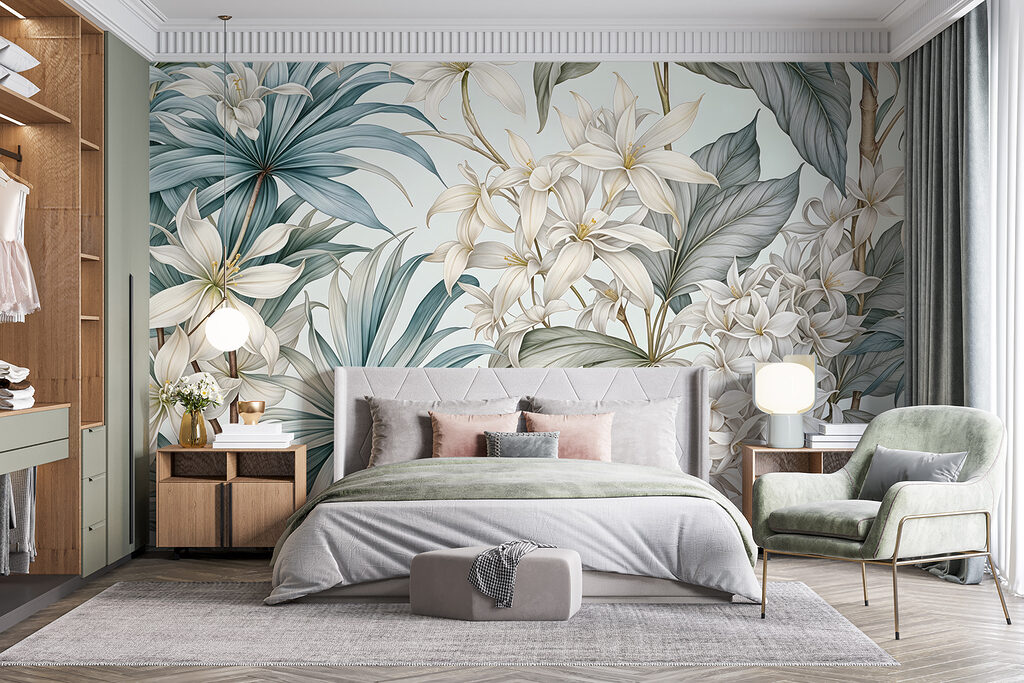 Fiori tra le foglie — ambiente 1
