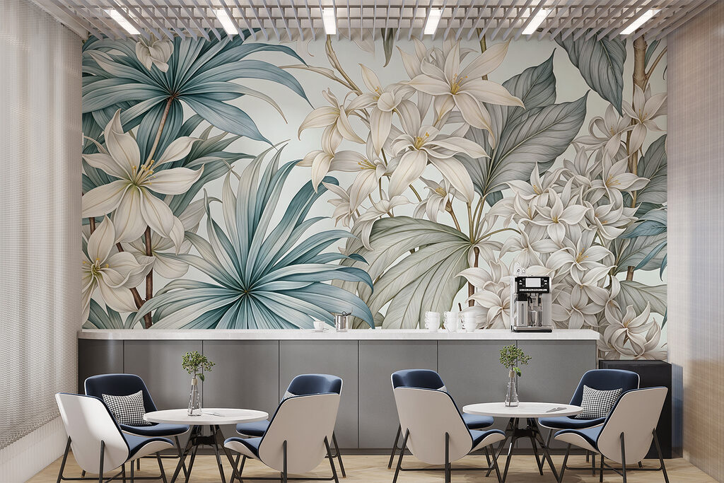Fiori tra le foglie — ambiente 6
