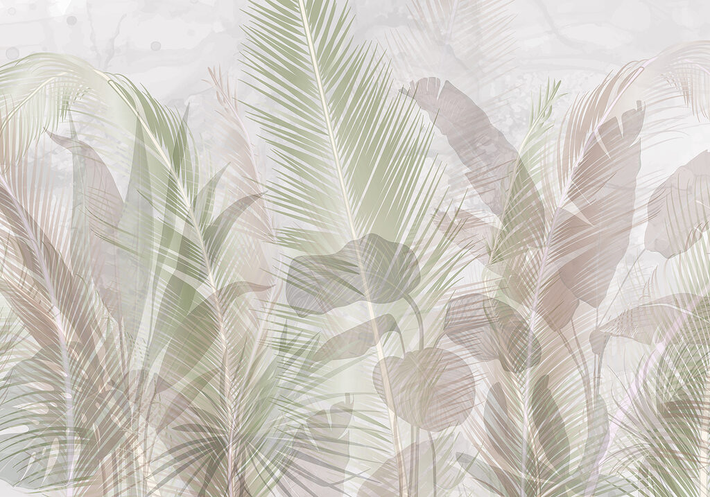 Palme in strati morbidi — design completo