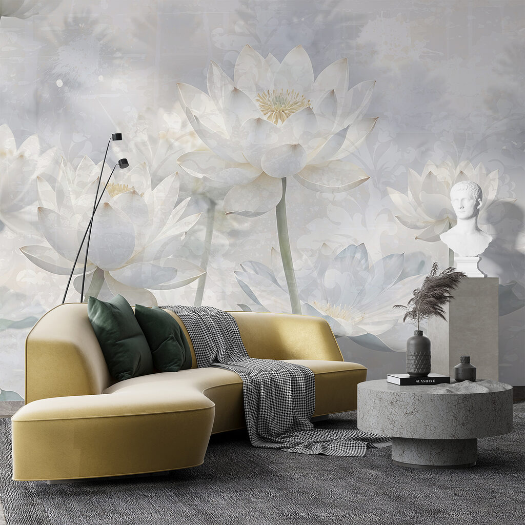 Loto bianco nella bruma — ambiente 3