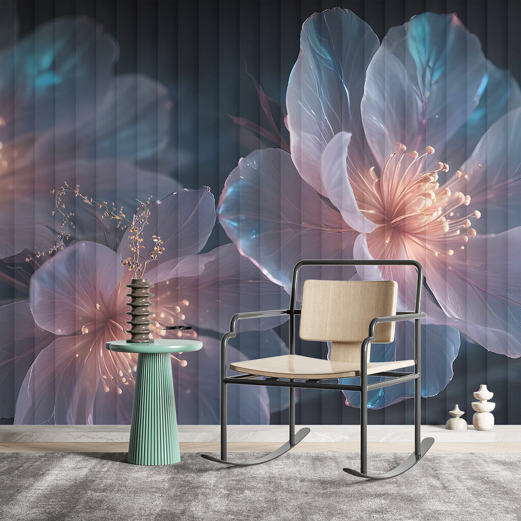 Fiori blu con scintille — ambiente 4