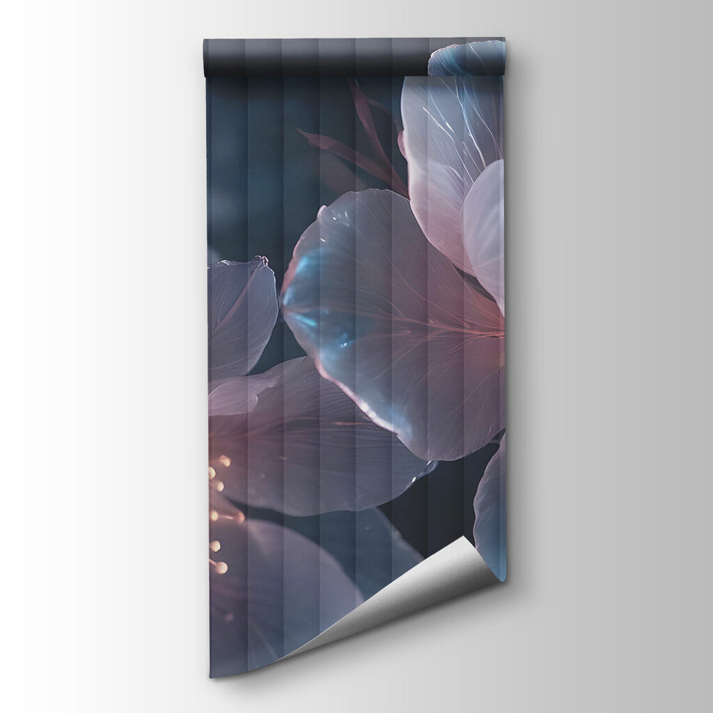 Fiori blu con scintille — vista del prodotto