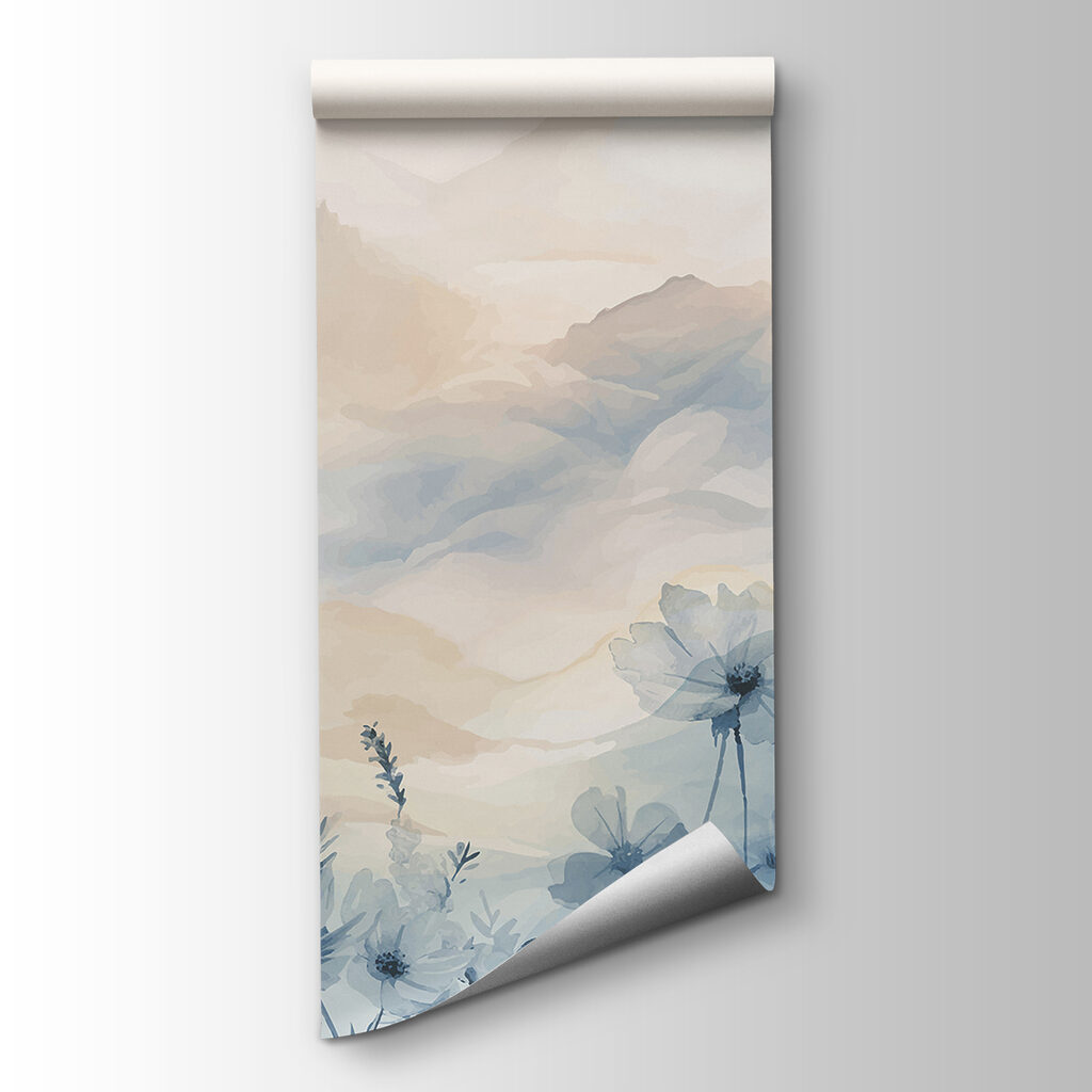 Fiori di campo blu — vista del prodotto