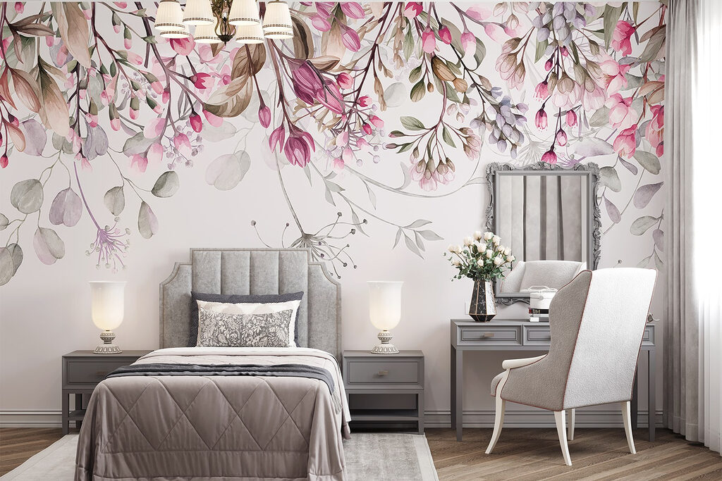 Fiori rosa pendenti — ambiente 6