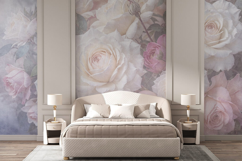 Rose rosa su sfumature — ambiente 3