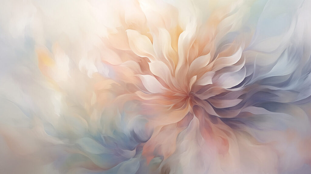 Fiore dai colori sfumati — design completo