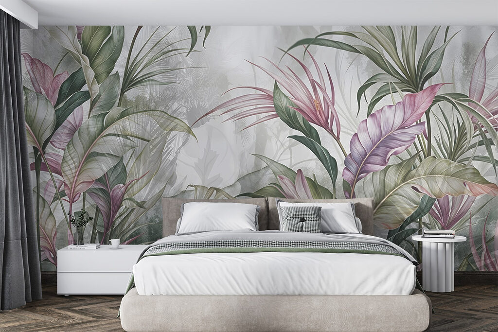 Foglie tropicali fitte — ambiente 3