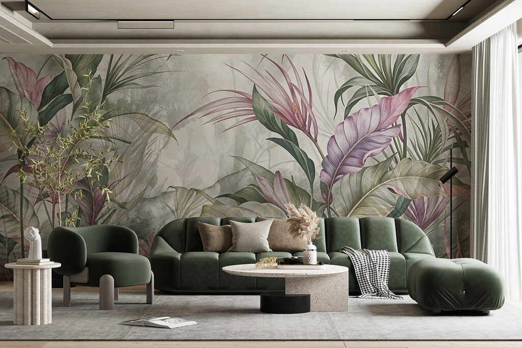 Foglie tropicali fitte — ambiente 4