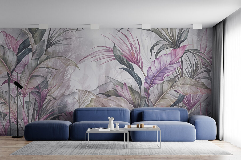 Foglie tropicali fitte — ambiente 3