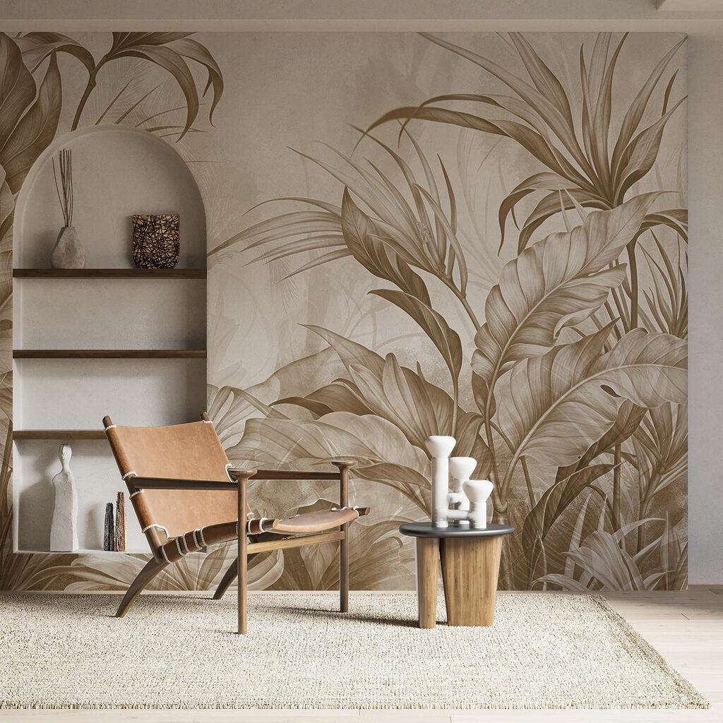 Foglie tropicali fitte — ambiente 3