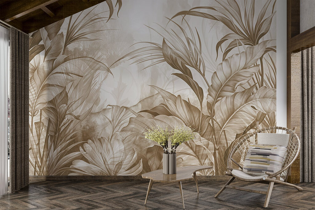 Foglie tropicali fitte — ambiente 4