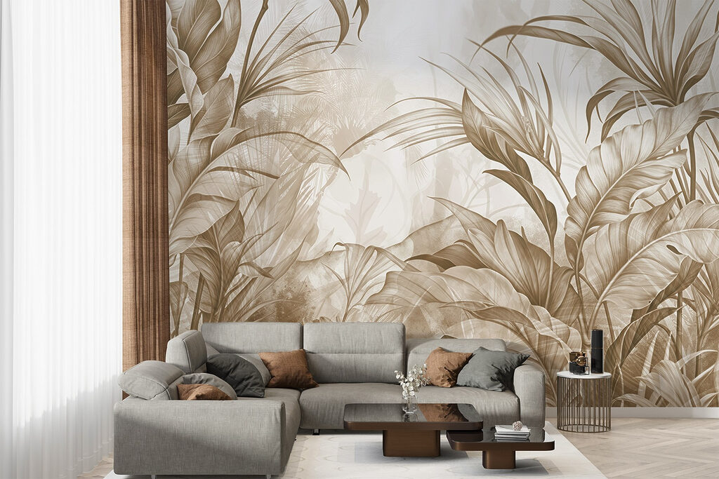 Foglie tropicali fitte — ambiente 6