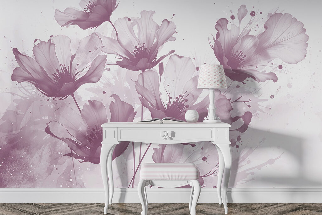 Fiori tra spruzzi — ambiente 1