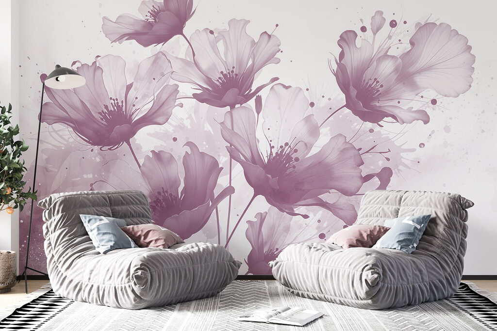 Fiori tra spruzzi — ambiente 3