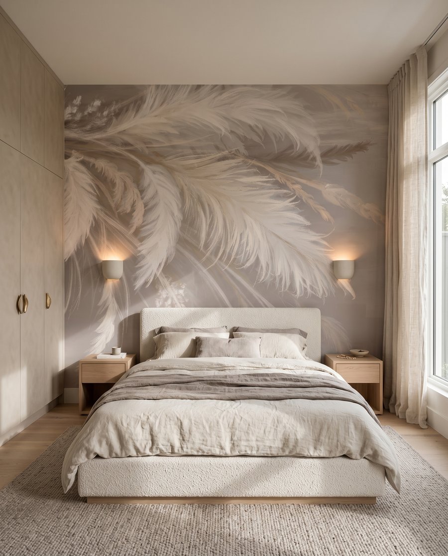 Piume in ombra calda — ambiente 2