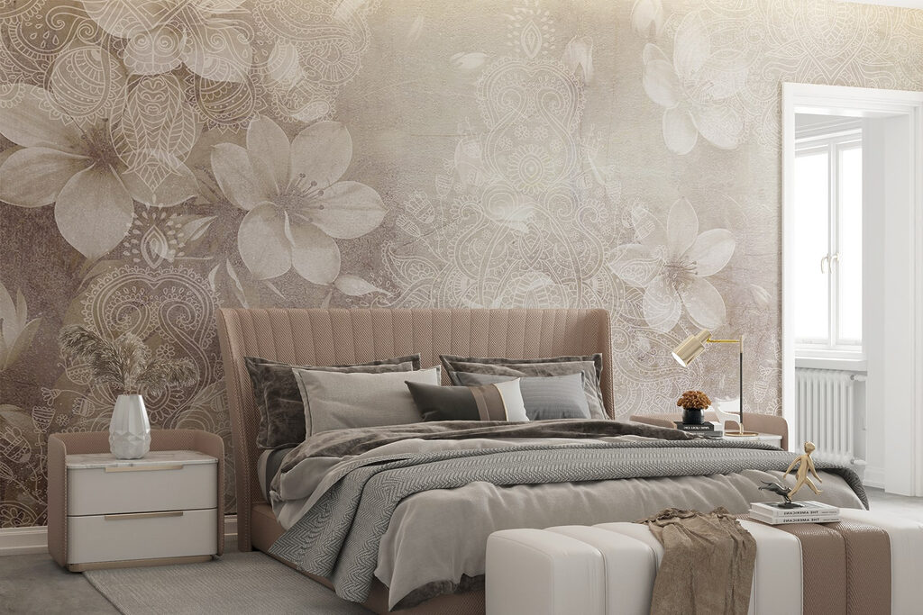 Fiori su sfondo sfumato — ambiente 2
