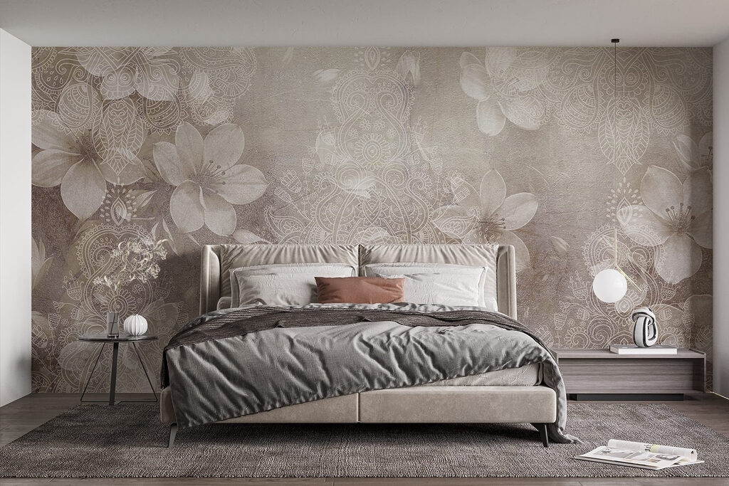 Fiori su sfondo sfumato — ambiente 3