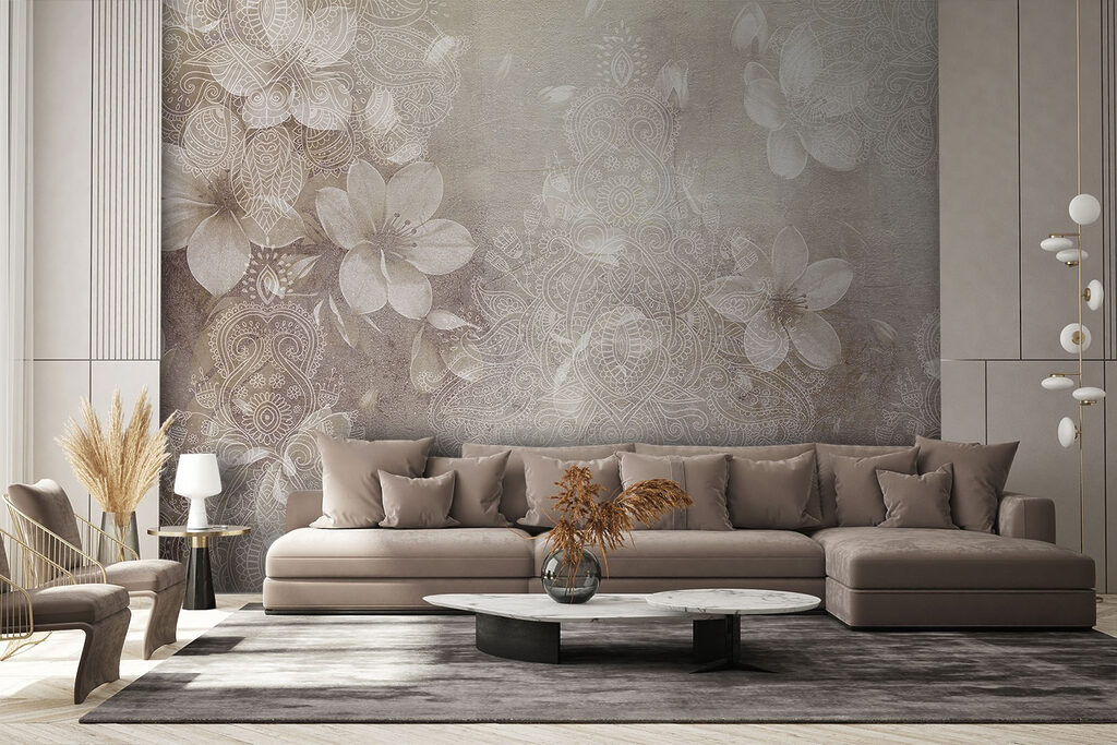 Fiori su sfondo sfumato — ambiente 4