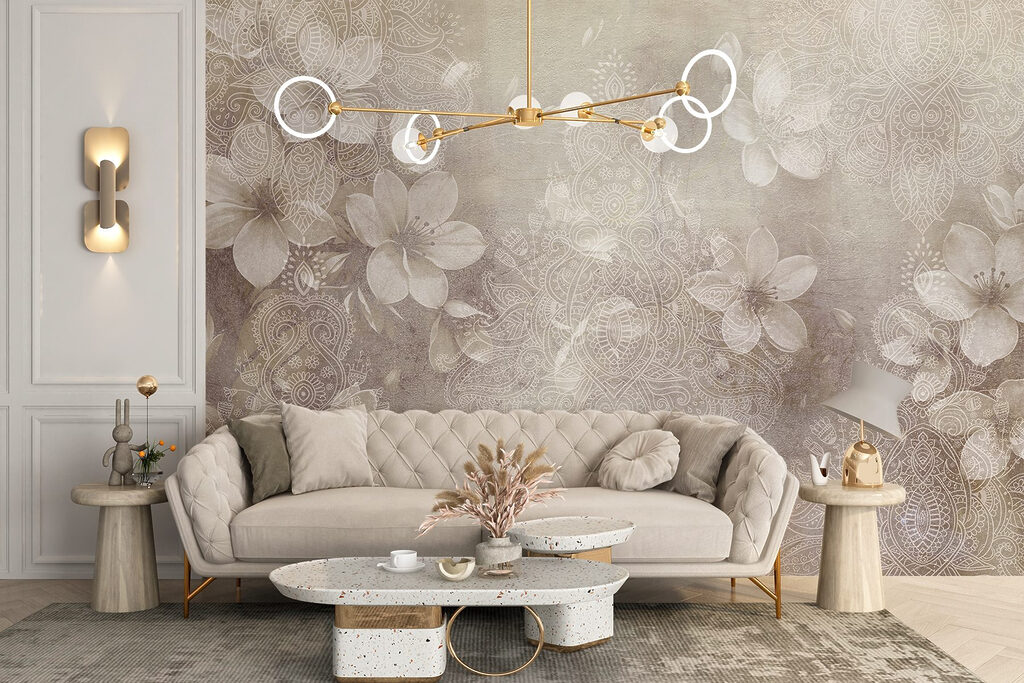 Fiori su sfondo sfumato — ambiente 6