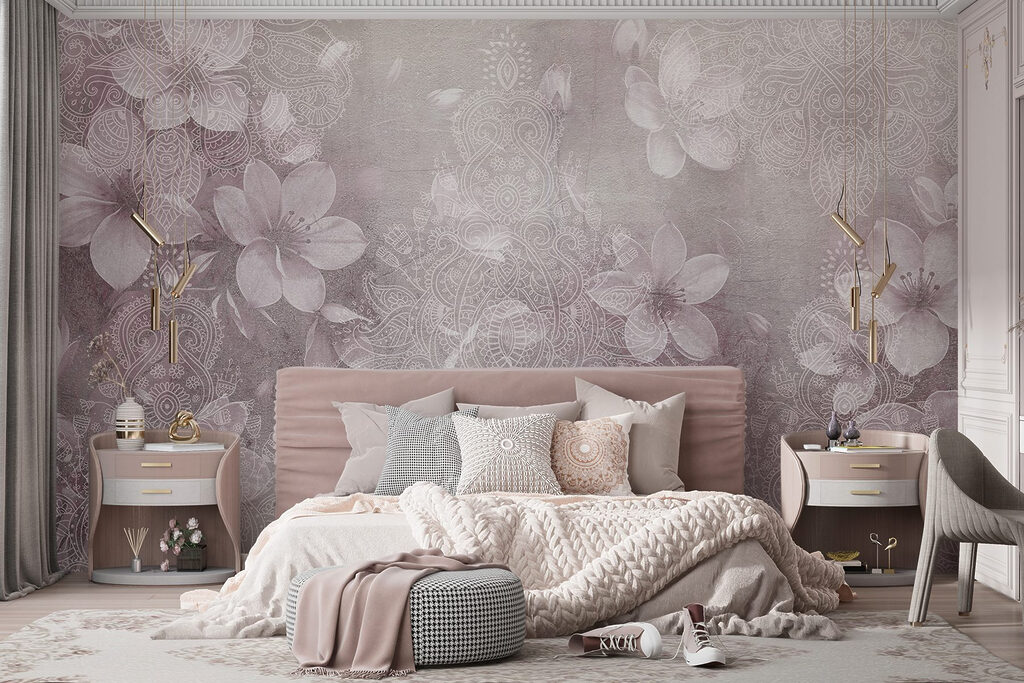 Fiori su sfondo sfumato — ambiente 1