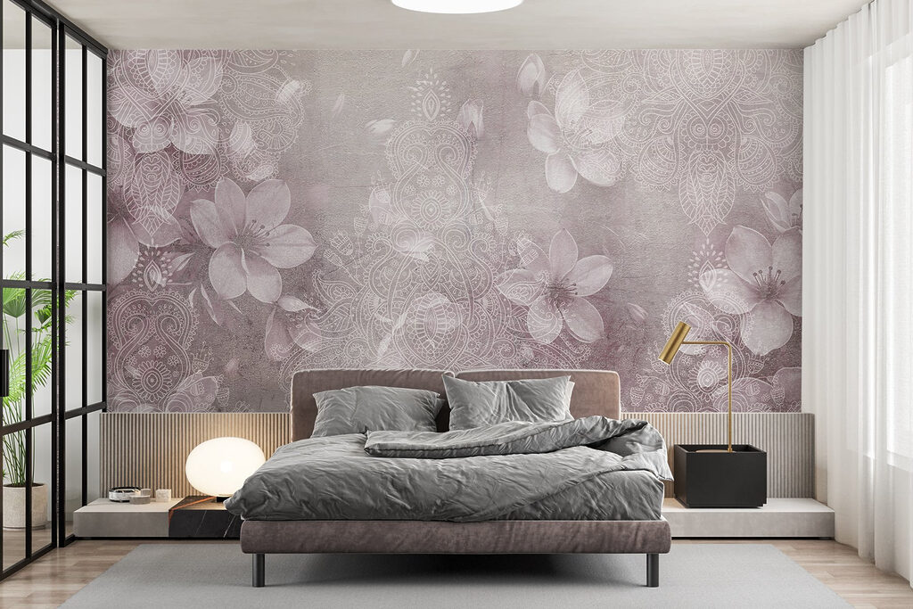 Fiori su sfondo sfumato — ambiente 2