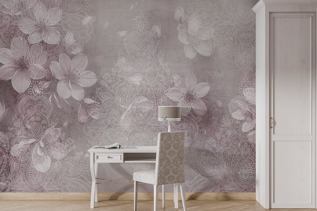 Fiori su sfondo sfumato — ambiente 3