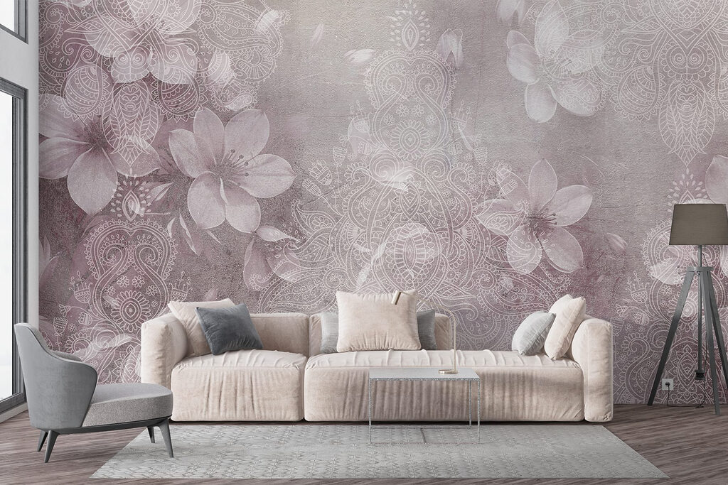 Fiori su sfondo sfumato — ambiente 4