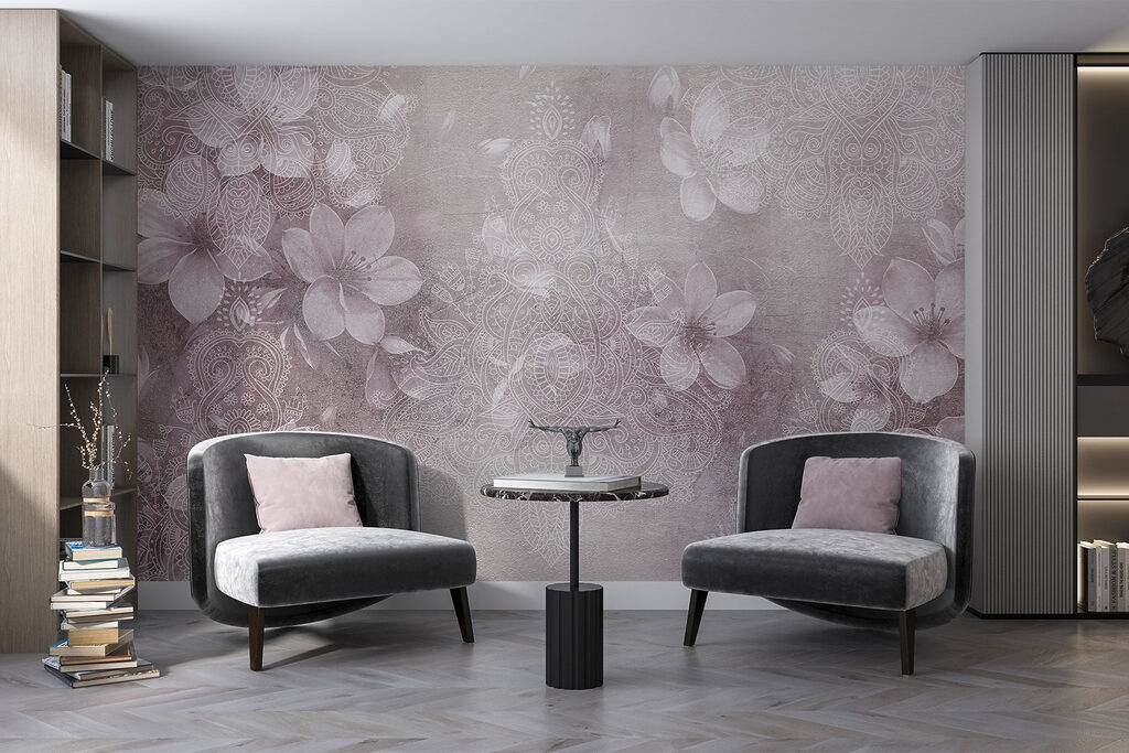 Fiori su sfondo sfumato — ambiente 6