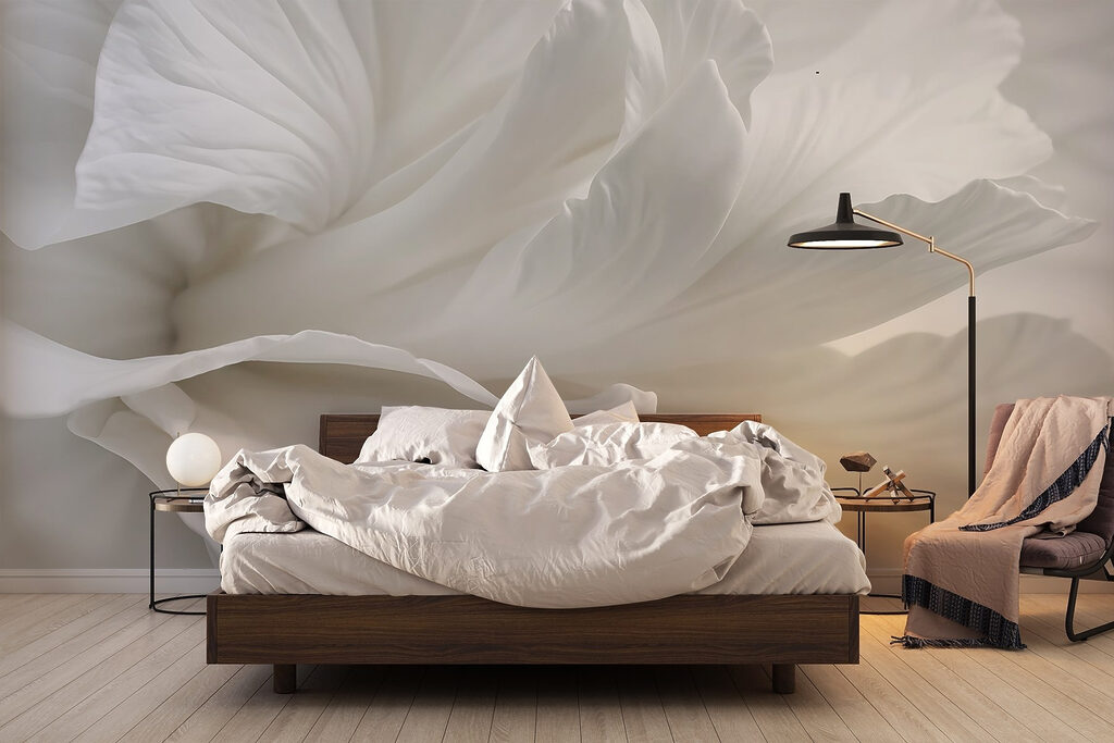 Fiore bianco da vicino — ambiente 2
