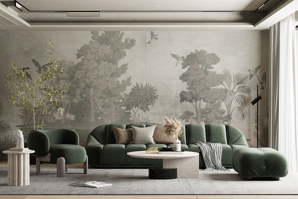 Uccelli sopra gli isolotti — ambiente 3