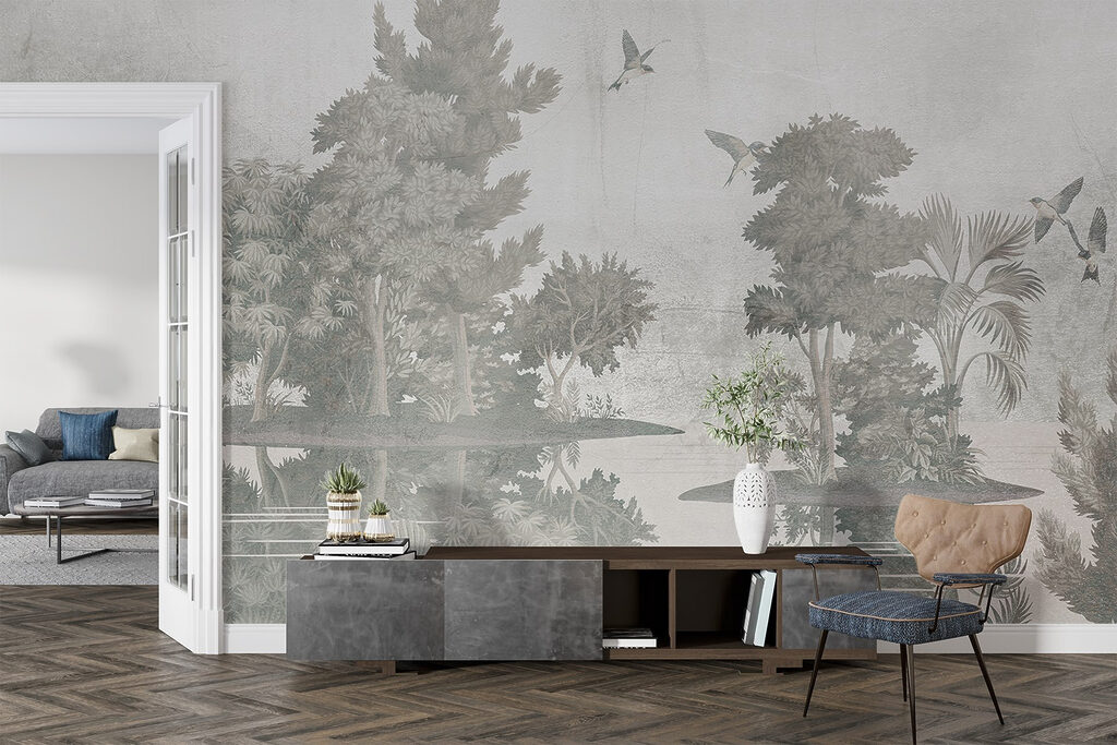 Uccelli sopra gli isolotti — ambiente 4