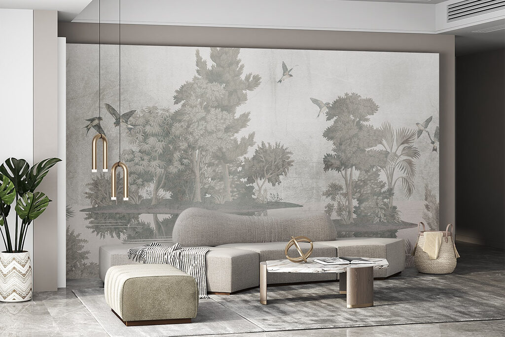 Uccelli sopra gli isolotti — ambiente 6