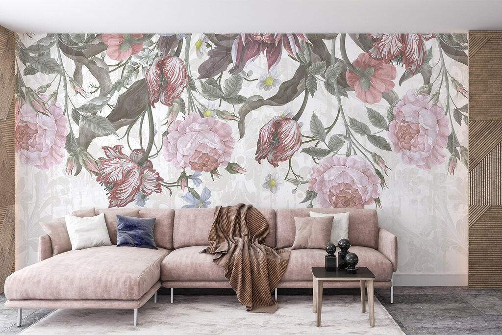 Fiori pendenti dall’alto — ambiente 3