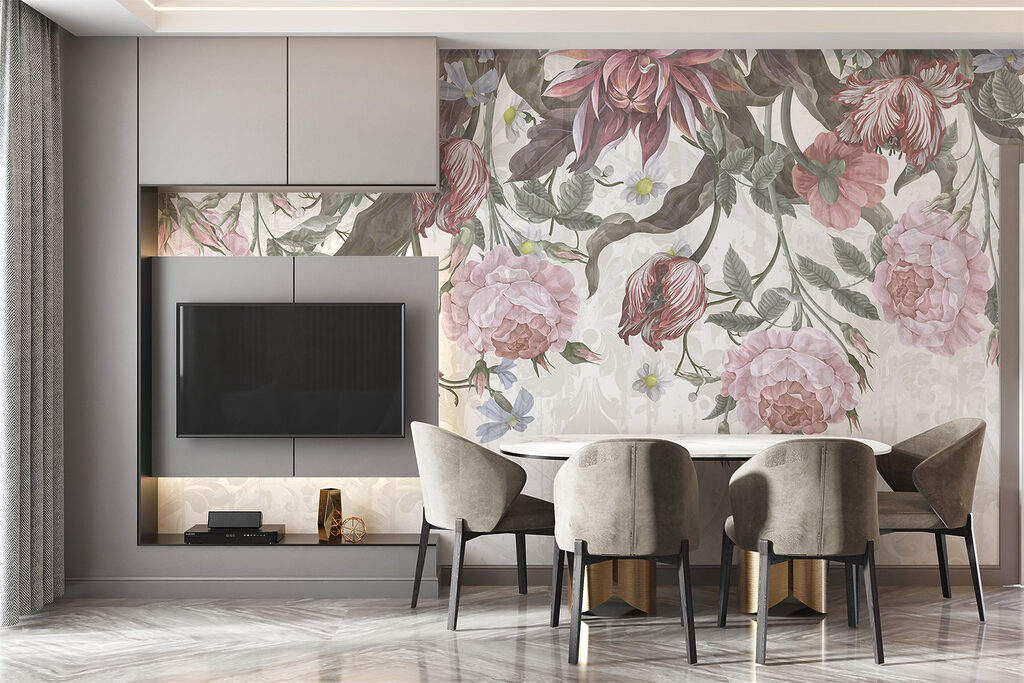 Fiori pendenti dall’alto — ambiente 5