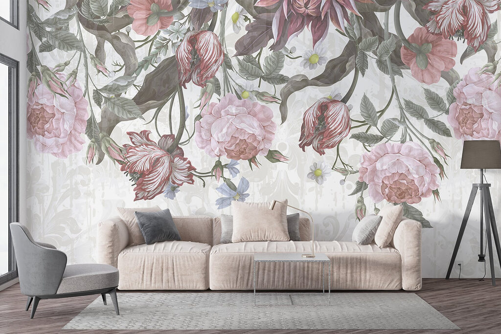 Fiori pendenti dall’alto — ambiente 6