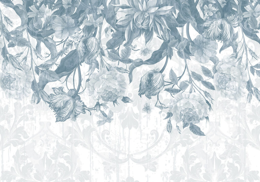 Fiori pendenti dall’alto — design completo
