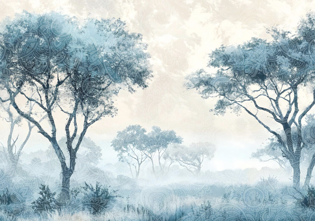 Chiome di alberi — design completo