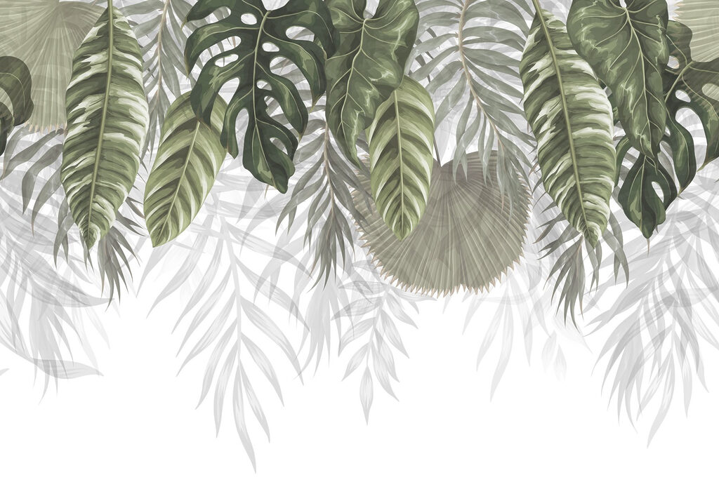 Foglie pendenti verde intenso — design completo