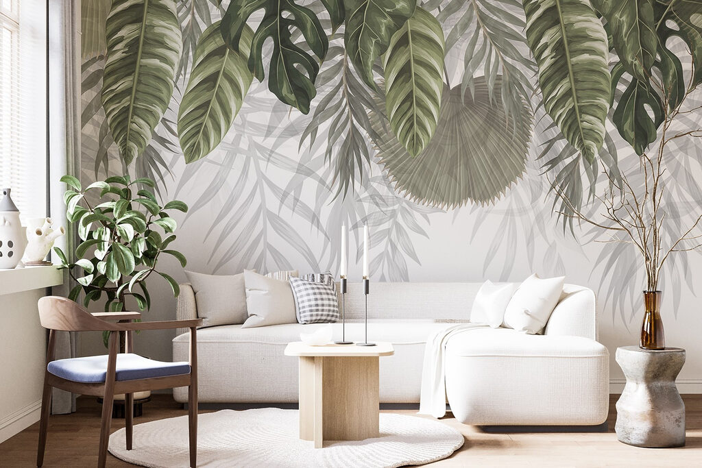 Foglie pendenti verde intenso — ambiente 3