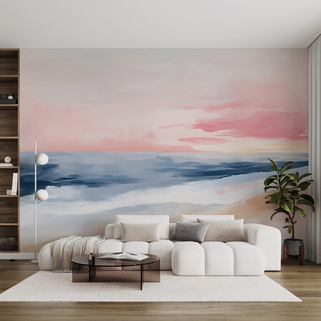 Cielo rosa sul mare — ambiente 2