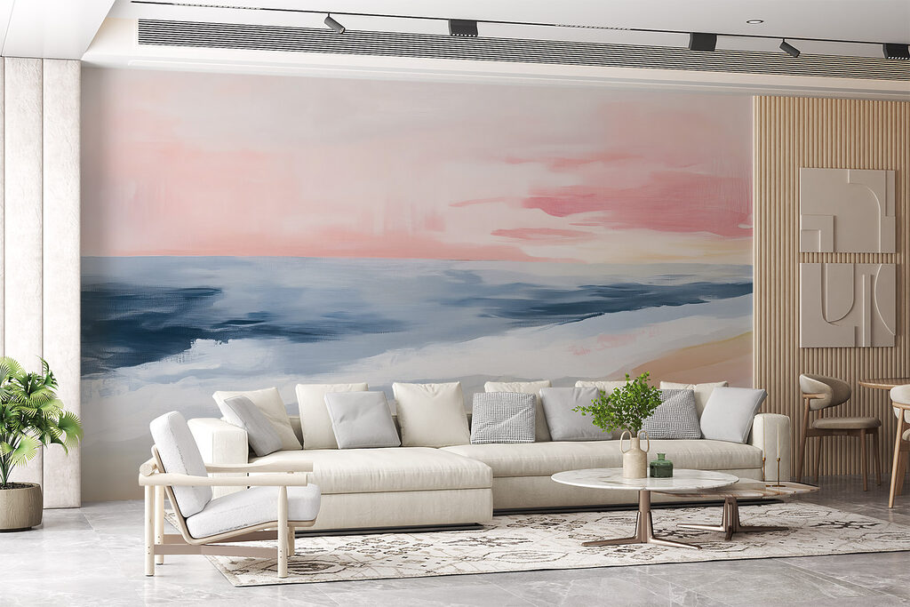 Cielo rosa sul mare — ambiente 3