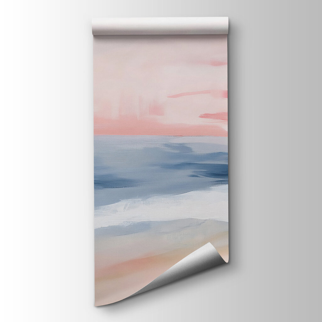 Cielo rosa sul mare — vista del prodotto