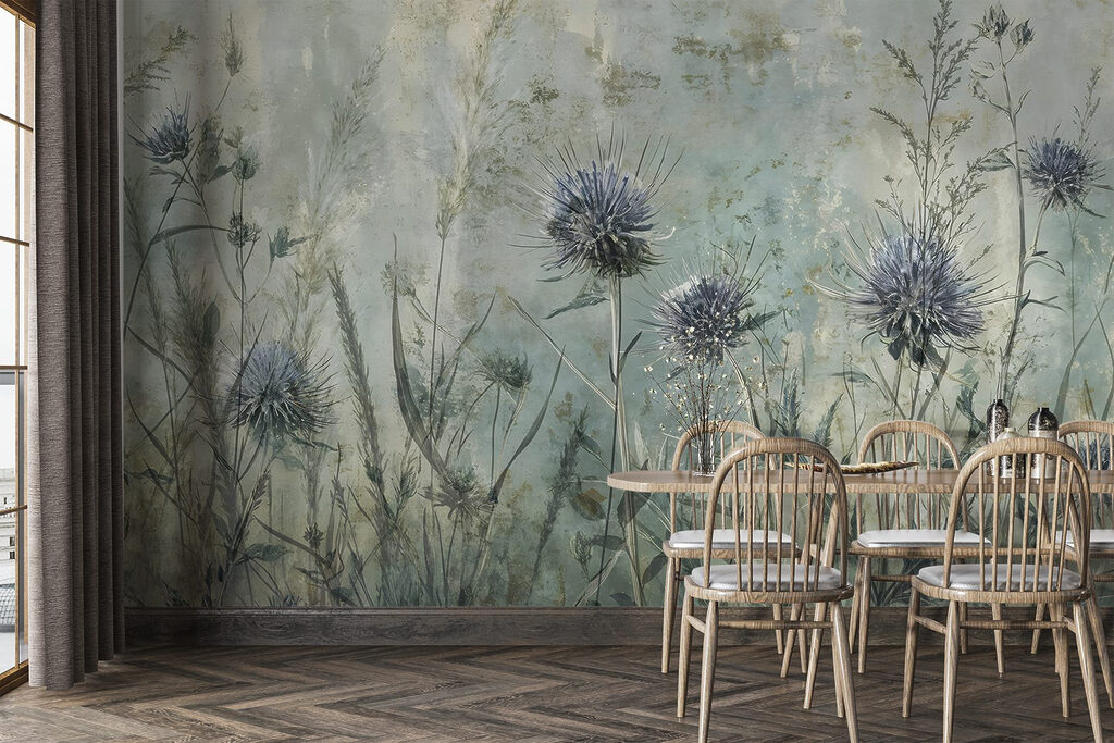 Cardi in prato verde — ambiente 5