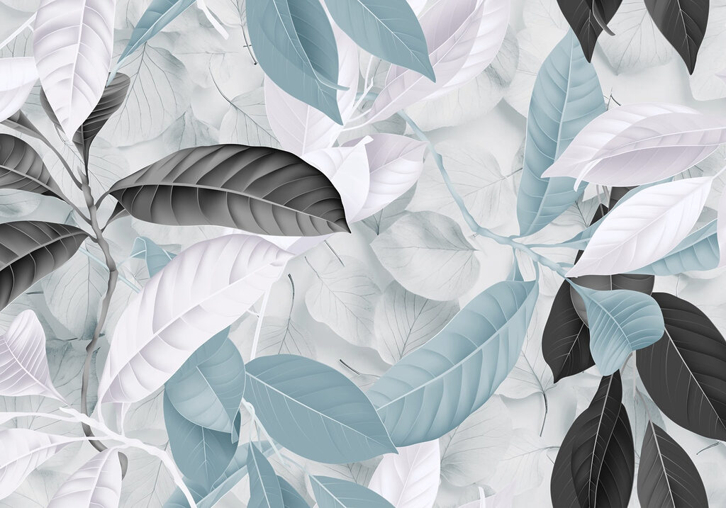 Foglie sovrapposte — design completo