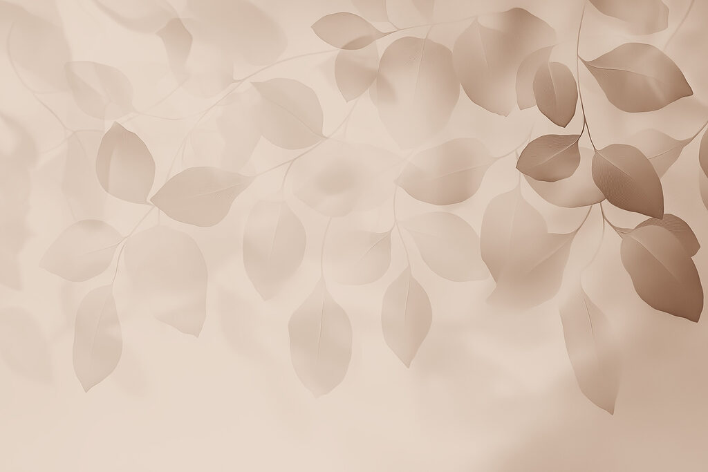 Foglie in veli leggeri — design completo