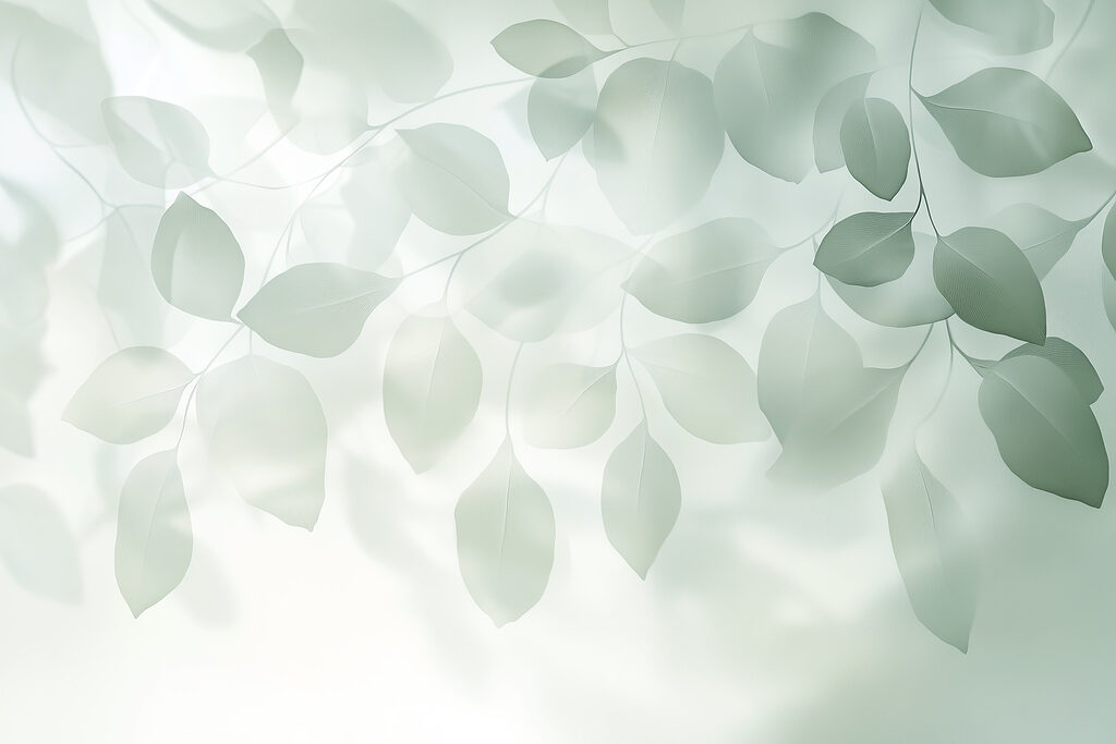 Foglie in veli leggeri — design completo